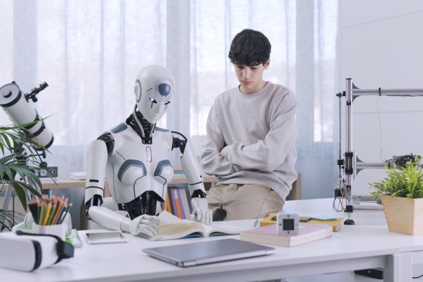 A Robot Teacher is the future of education.