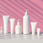 Cosmetic branding template.